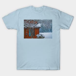 Snowing. T-Shirt